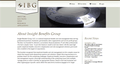 Desktop Screenshot of insightbenefits.com